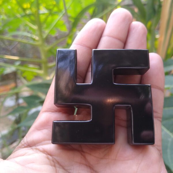 Black Pyroxene Swastika