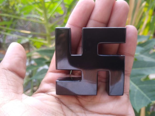 Black Pyroxene Swastika