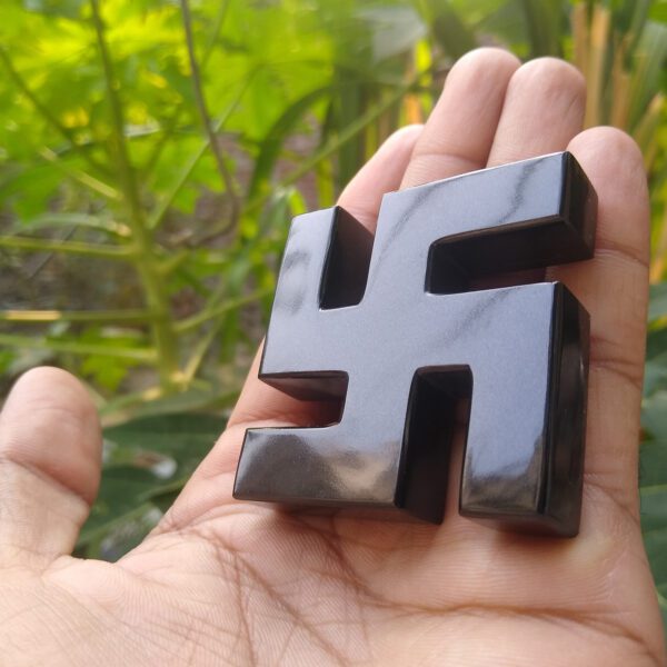 Black Pyroxene Swastika