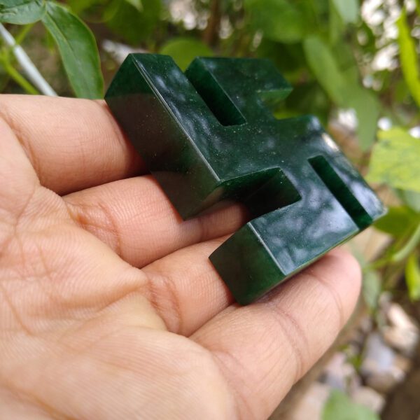 Green Jade Swastika