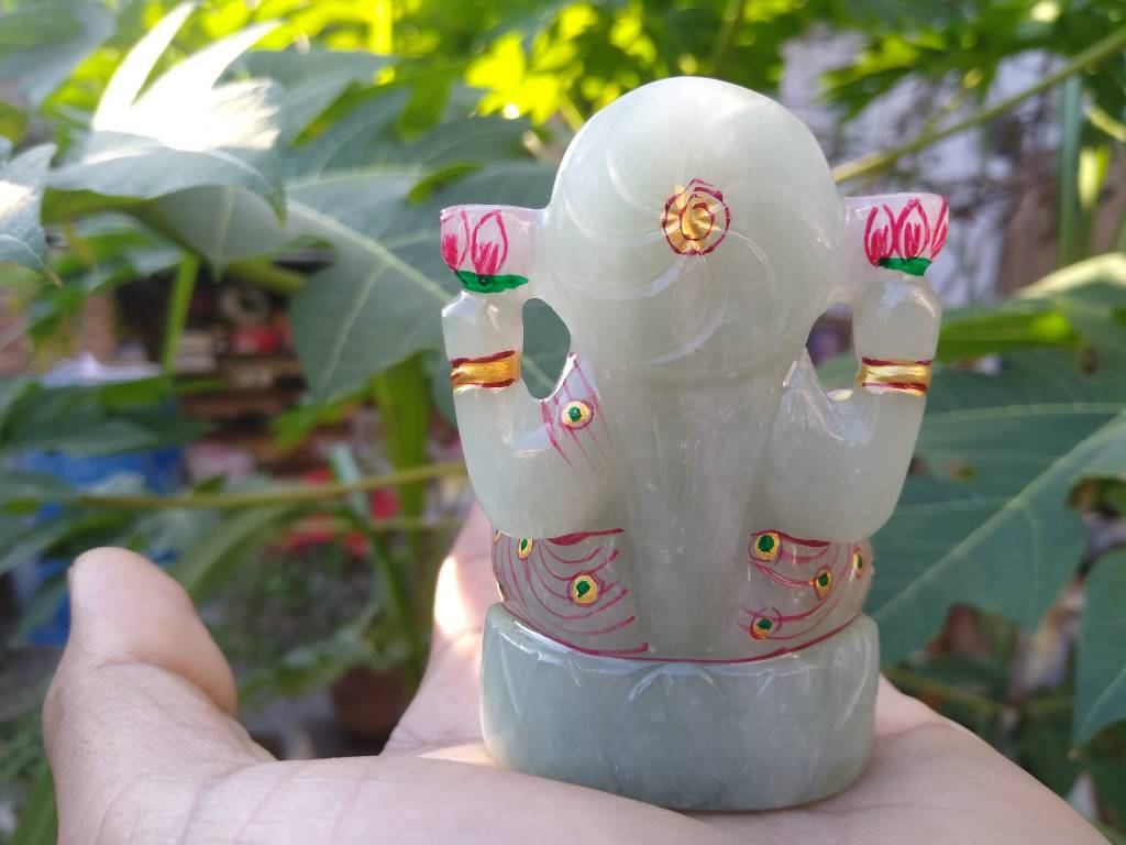 Green Aventurine Laxmi Statue