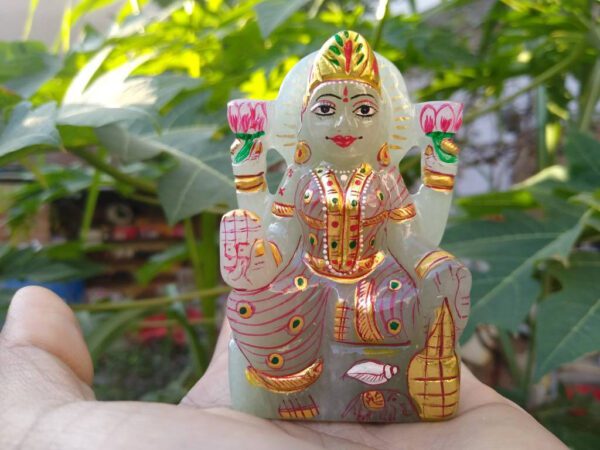 Green Aventurine Laxmi Statue