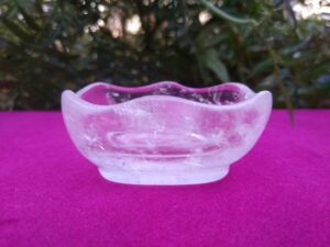 Sphatic crystal bowl