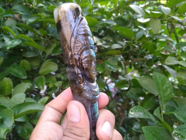 Labradorite Shiva Chillum