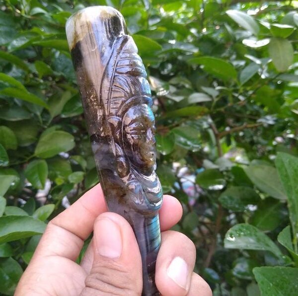 Labradorite Shiva Chillum