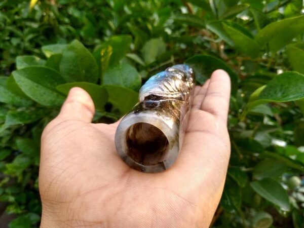 Labradorite Shiva Chillum