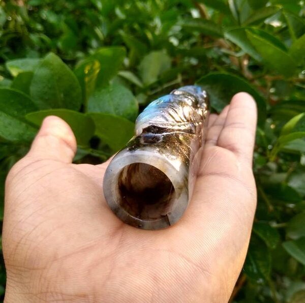 Labradorite Shiva Chillum