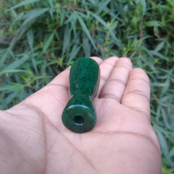 2 Inch Green jade Chillum
