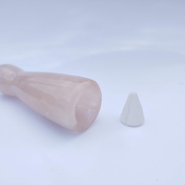 Small Rose Quartz Chillum