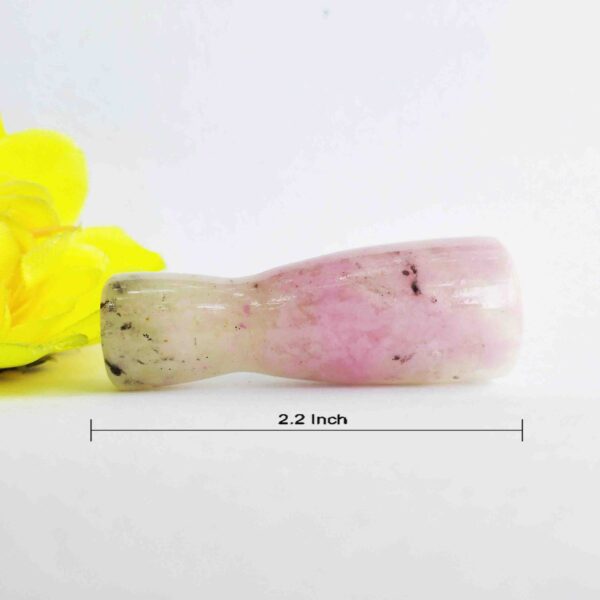 pink & Black Quartz Chilllum