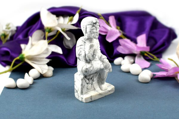 Sai Baba Statue In Howlite