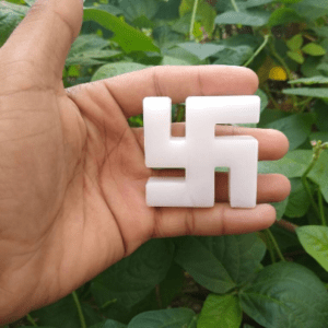 White Quartz Swastika