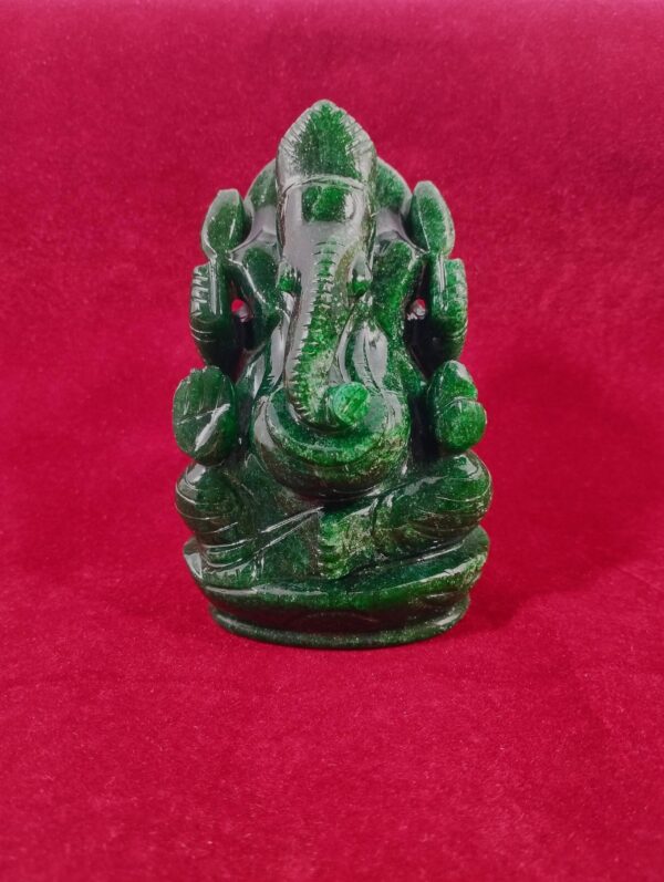 Green Jade Ganesha